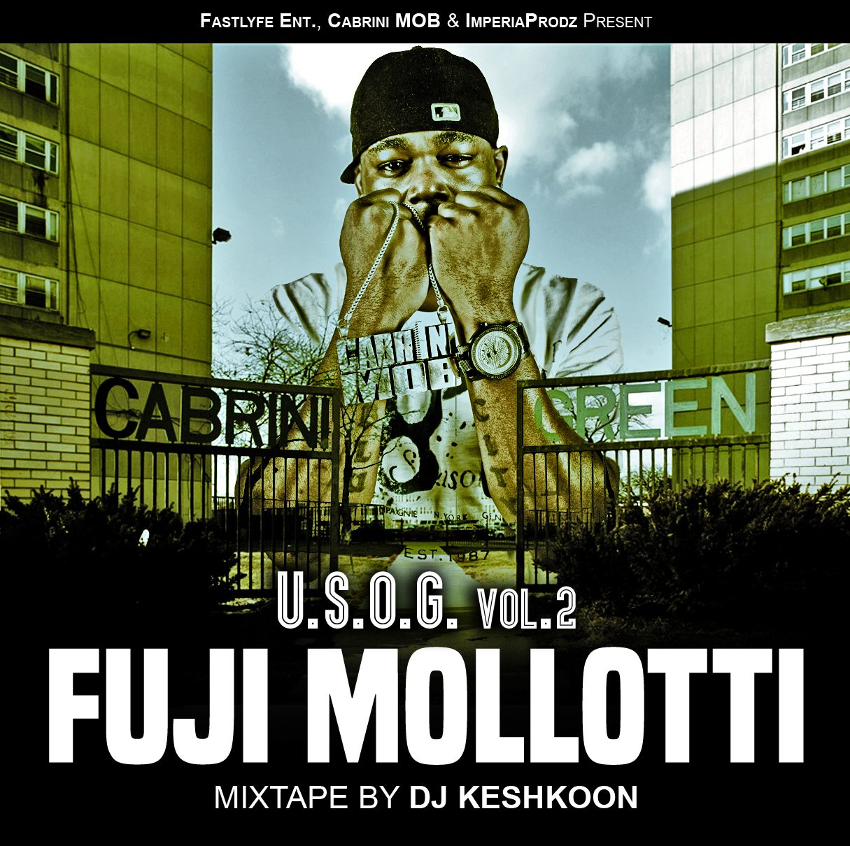 Pochette de la Mixtape de Fuji Mollotti - USOG Vol2.