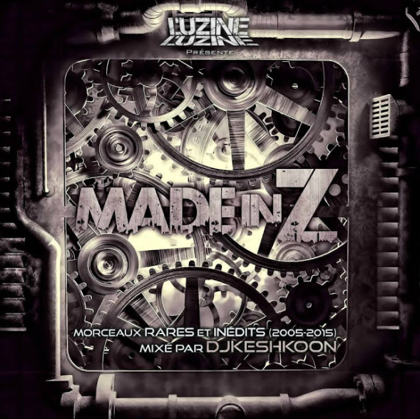 Pochette de la Mixtape Made in Z du groupe l'uZine